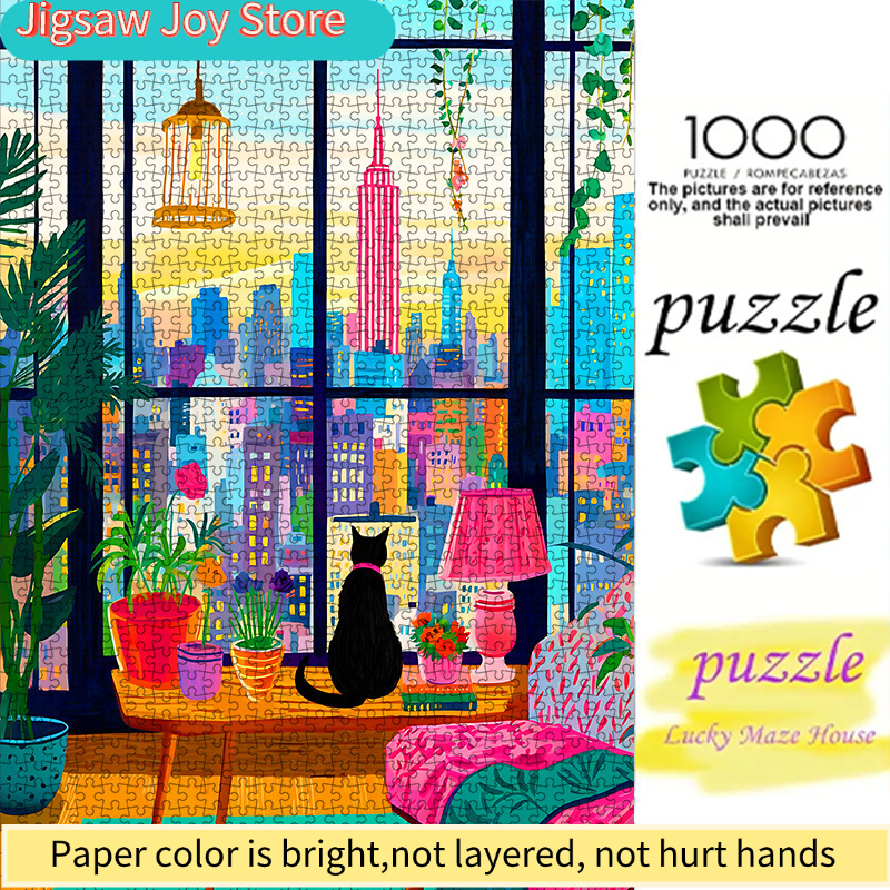 Plant Parent Free - DIY Paper Puzzle, New York City