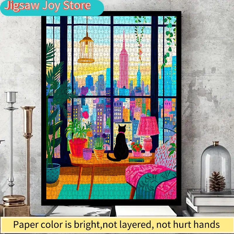 DIY Paper Puzzle, New York Cit - Plant Parent Free incelemesi ve fiyatı