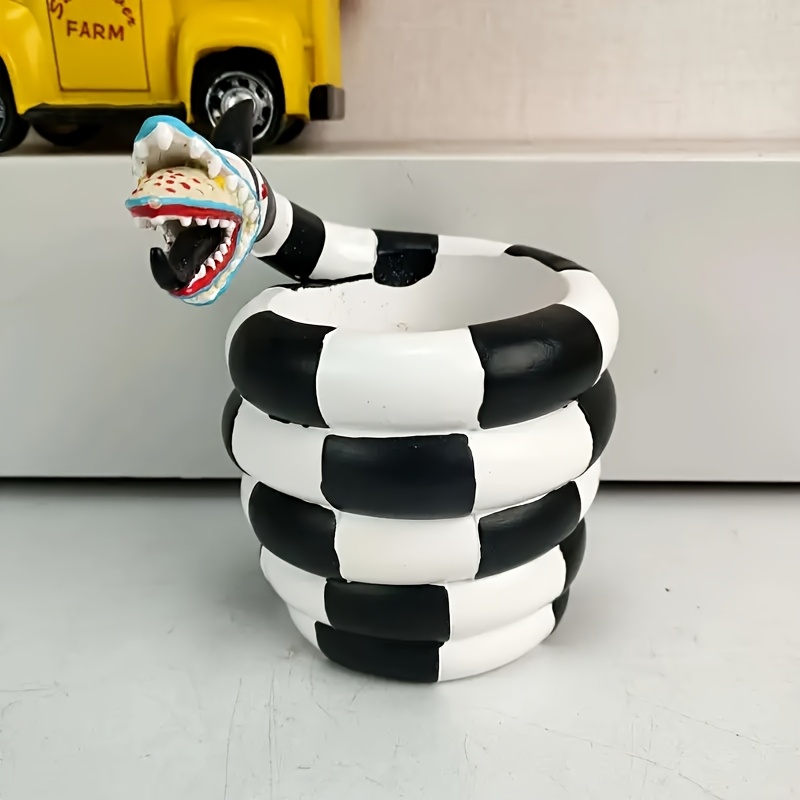 Snake Resin Flower Pot Creativ - Snake Plant Ceramic incelemesi ve fiyatı