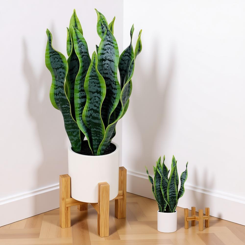 Artificial Snake Plant Potted  - Snake Plant Ceramic incelemesi ve fiyatı