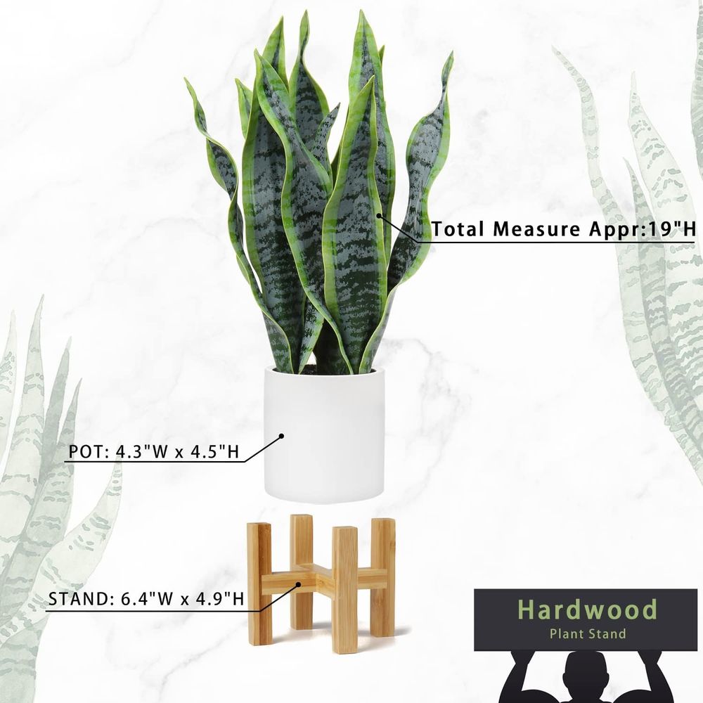 Artificial Snake Plant Potted  - Snake Plant Ceramic incelemesi ve fiyatı