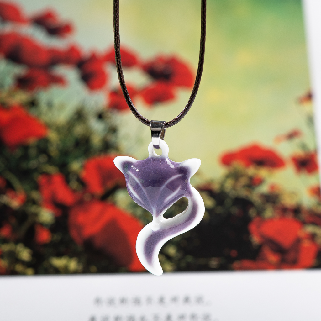 Ceramic Fox Pendant Cute Carto - Snake Plant Ceramic incelemesi ve fiyatı
