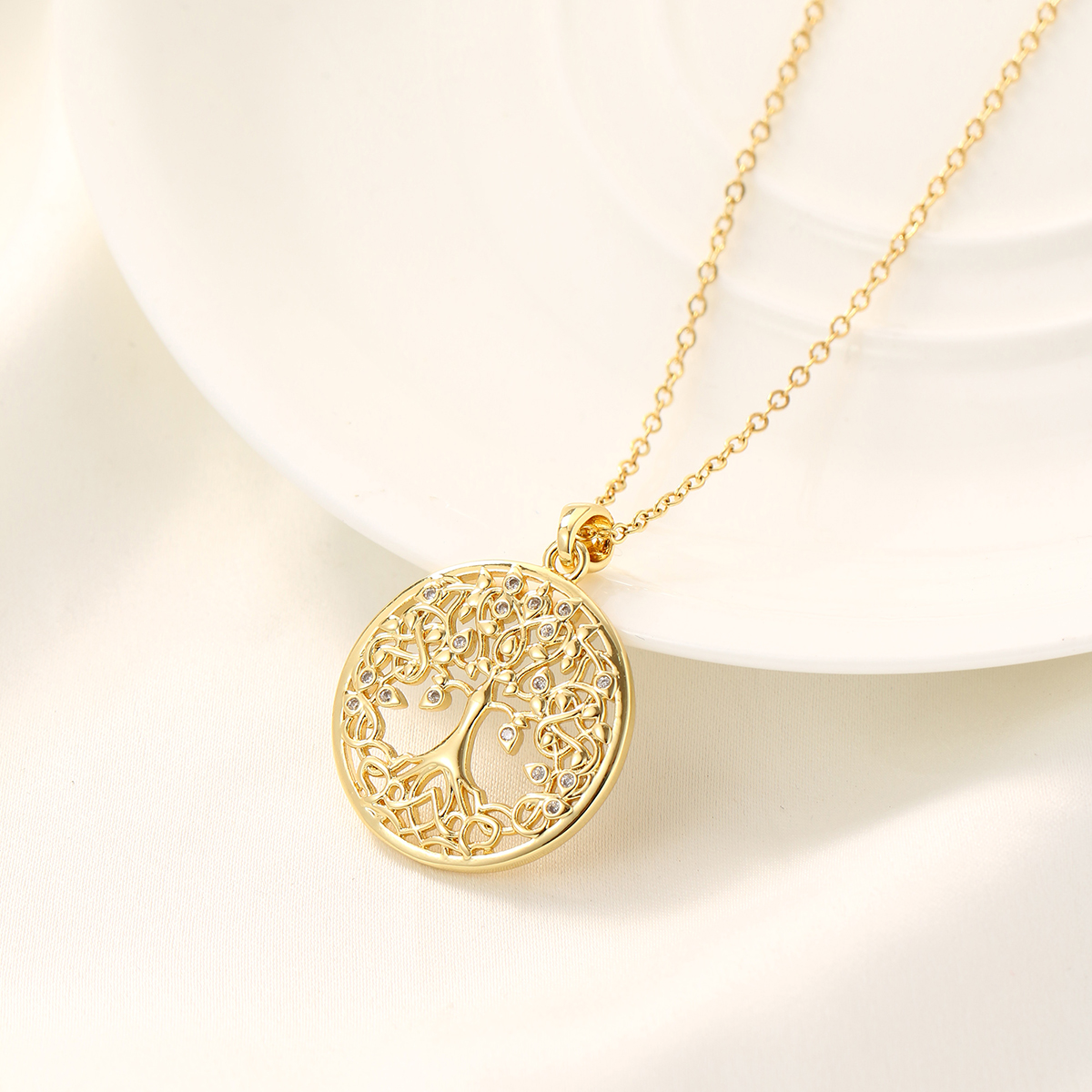 Fashion Tree of Life Necklace  - Plant Parent Free incelemesi ve fiyatı
