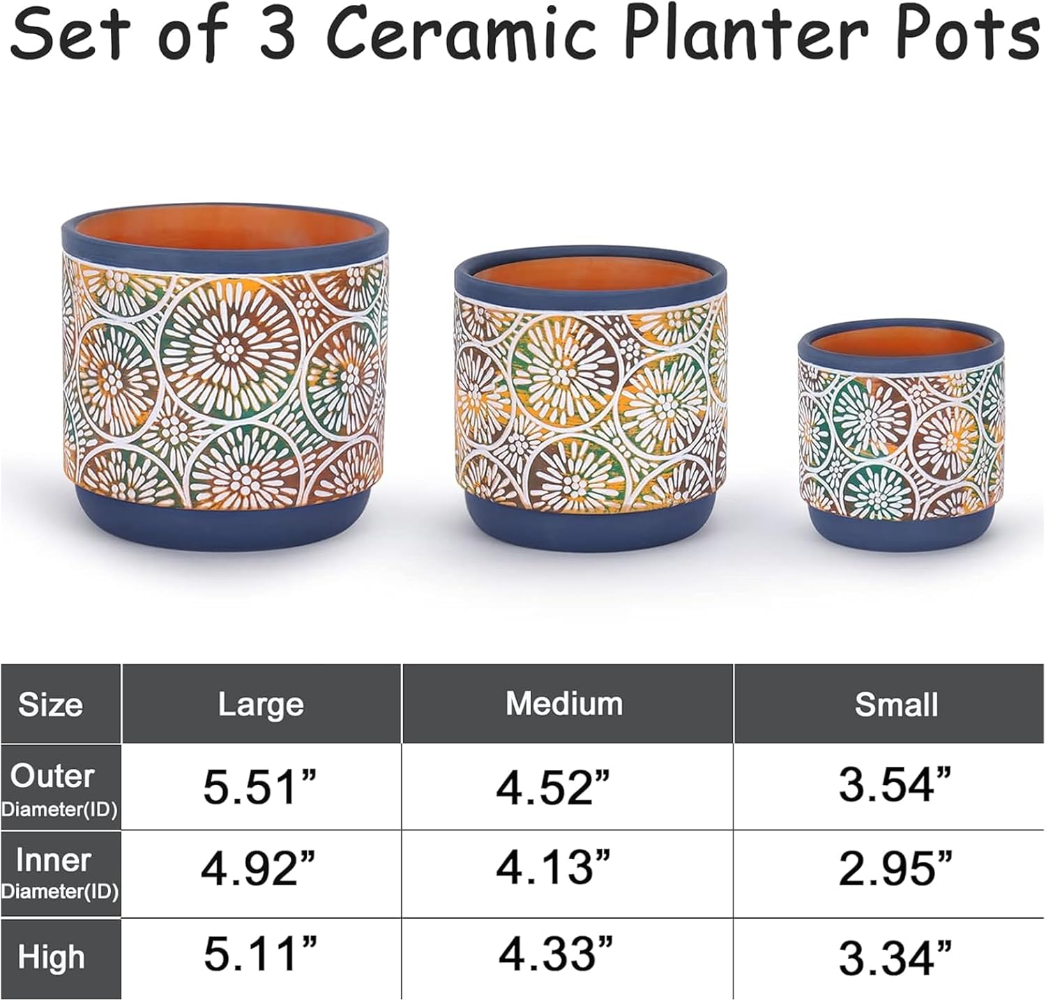 DeeCoo 3 Piece Ceramic Plant p - Snake Plant Ceramic incelemesi ve fiyatı