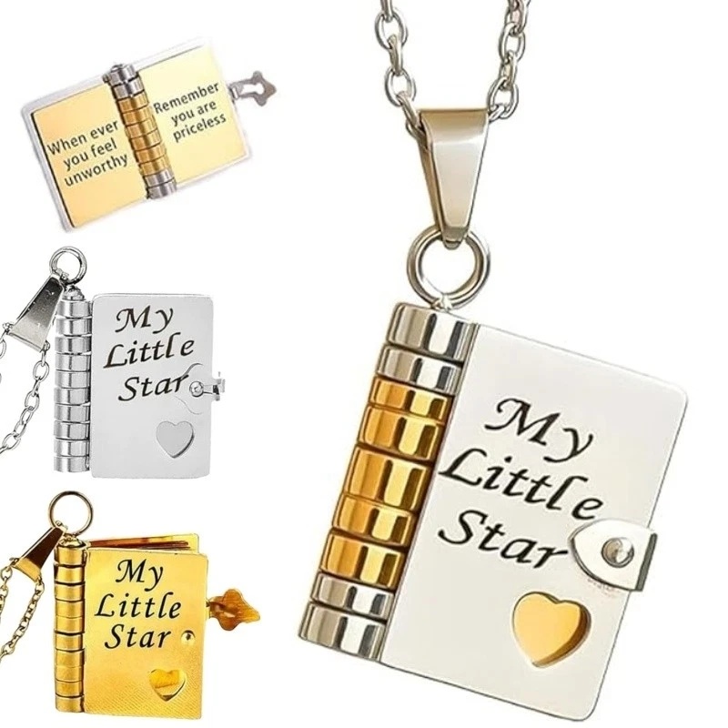 Openable Daughter Book Necklac - Snake Plant Ceramic incelemesi ve fiyatı