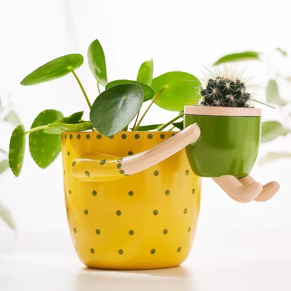 Resin Parent-child Flowerpot F - Plant Parent Free incelemesi ve fiyatı