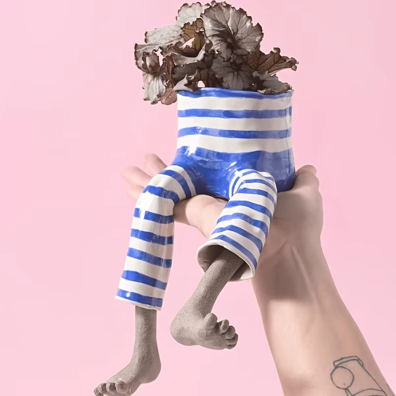 Whimsical Resin Leggy Planter  - Plant Parent Free incelemesi ve fiyatı