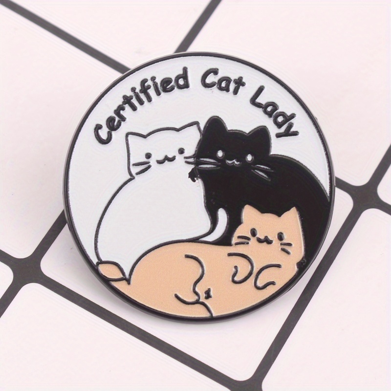 Certified Cat Lady Pin - Tri-C - Plant Parent Free incelemesi ve fiyatı